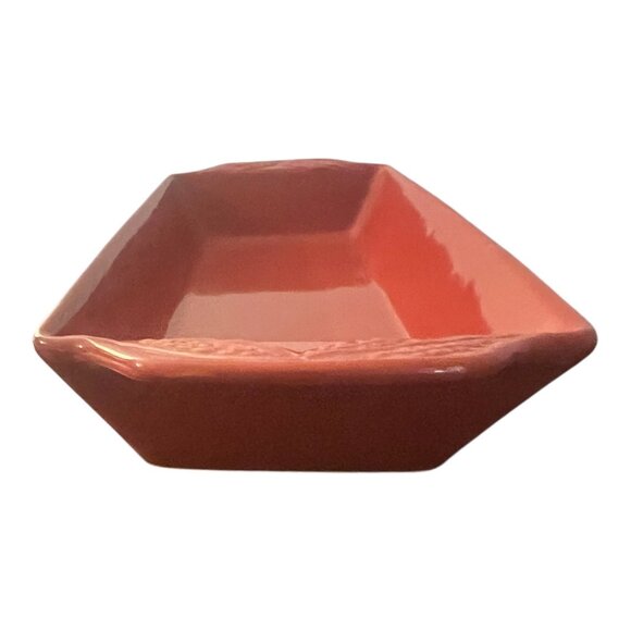 Pfaltzgraff Embossed Bread Basket Nutmeg 17.5" X 6.5" X 2.5" Durable Stoneware - Picture 5 of 9